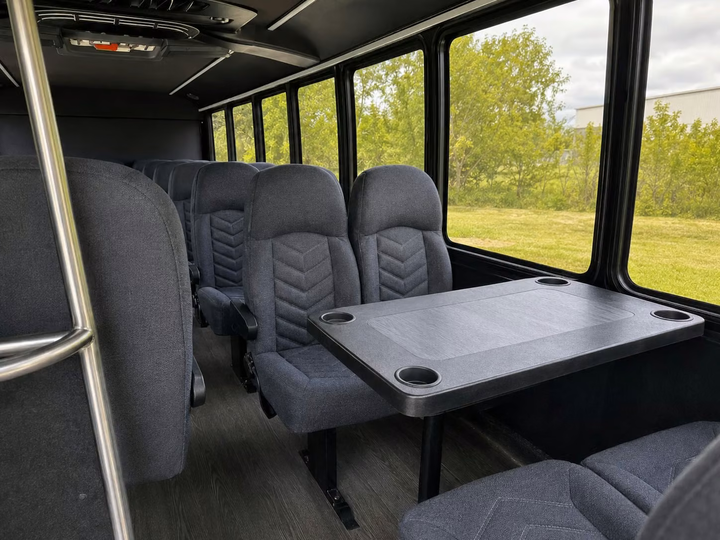 18 passenger minibus inside