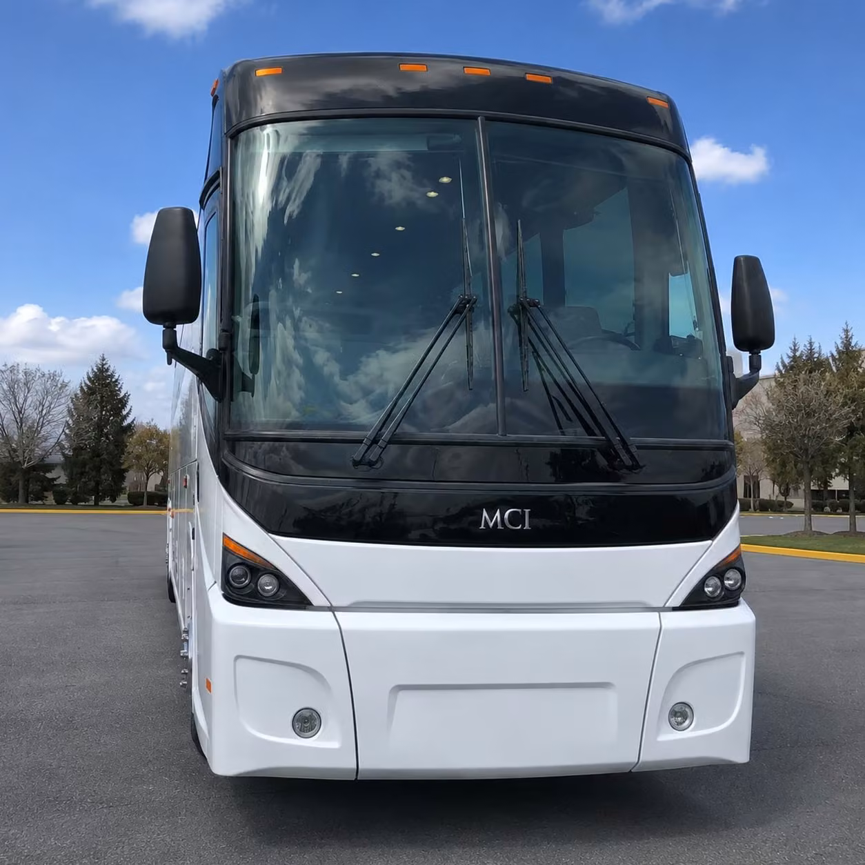 56 passenger charter bus