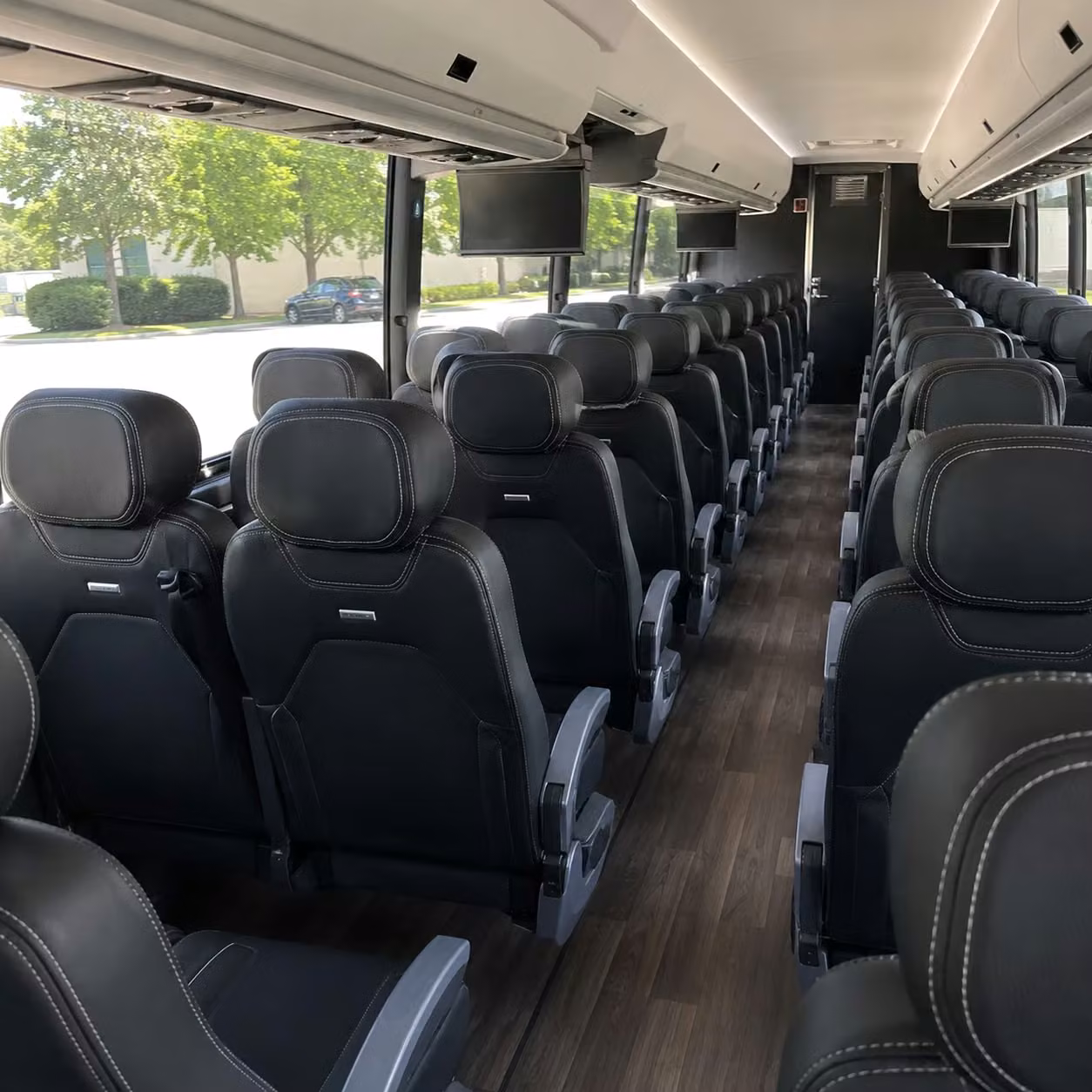 charter buses and party buses to usana amphitheatre from murray