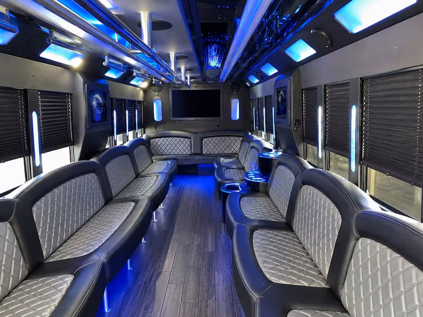 party buses in murray come loaded with the amenities prom groups love