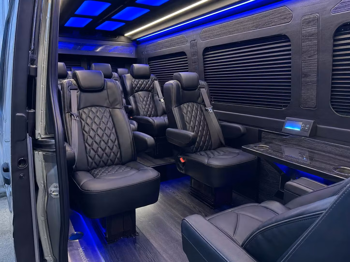sprinter van transportation for groups and events across murray